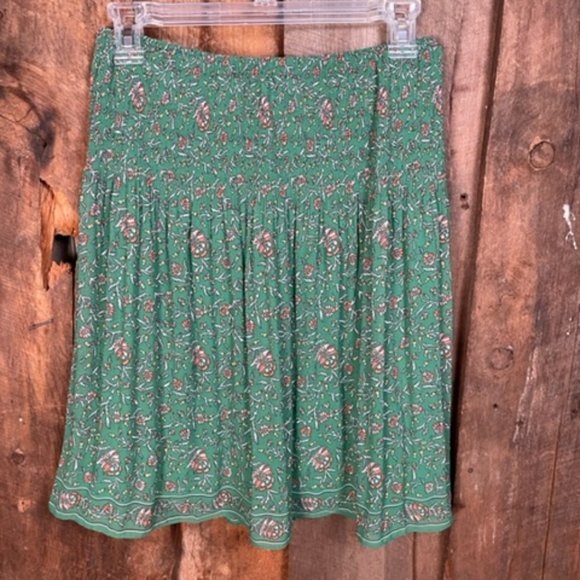 Max Studio Green Floral Skirt - NWT - Picture 1 of 15
